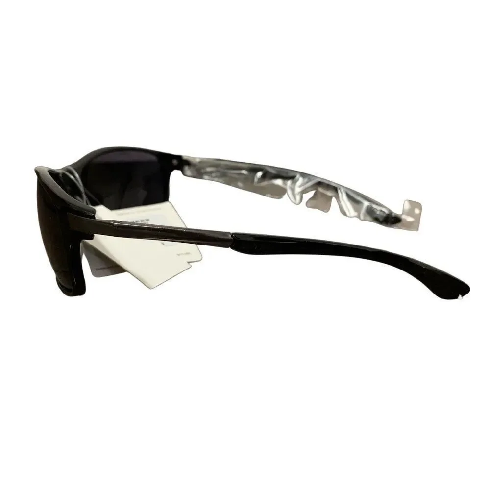 Seaworld unisex new solid black sport sunglasses